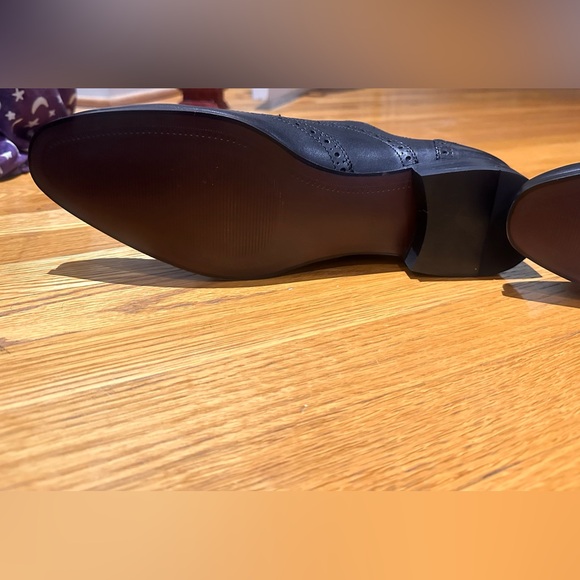 Mens size 12 black shoes - Picture 5 of 6